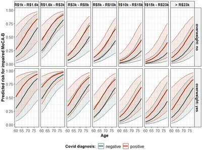 Factors associated with older adults’ cognitive decline 6 months after gamma-variant SARS-CoV-2 infection